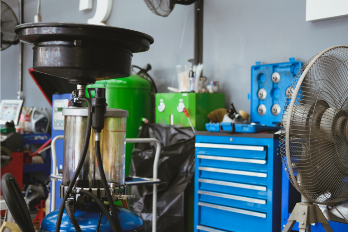 Mobile Oil Change Equipment