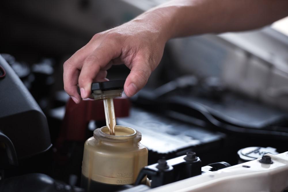 Where is the power steering reservoir