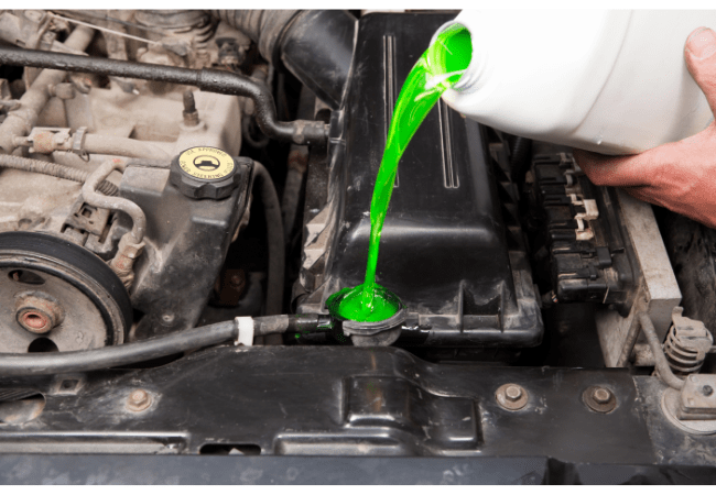 Types of engine coolants
